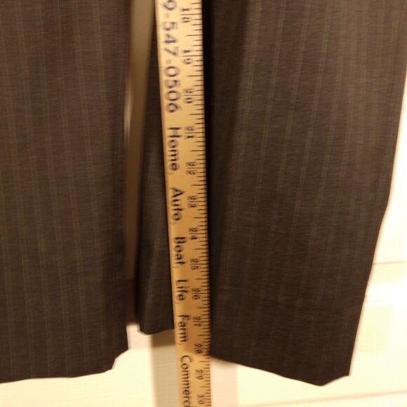 Brooks Brothers suit mens 1818 regent fit 45L wool 38x30 black 2 peice pants USA - Picture 14 of 16